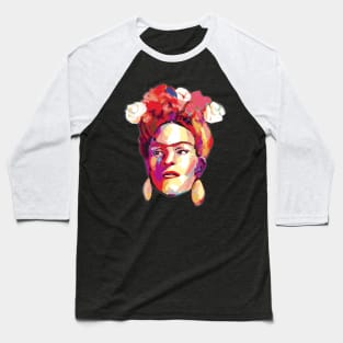 Frida Kahlo Baseball T-Shirt